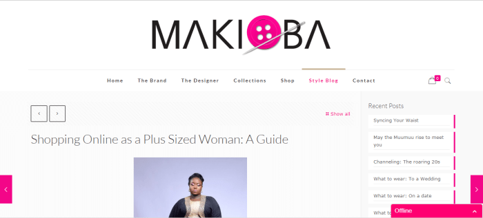 makioba article